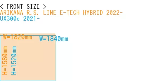 #ARIKANA R.S. LINE E-TECH HYBRID 2022- + UX300e 2021-
